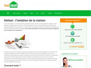 Devis isolation logement - Kelisol