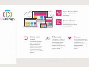 Oxidesign - création site internet